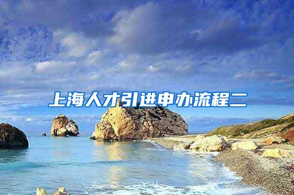 上海人才引进申办流程二