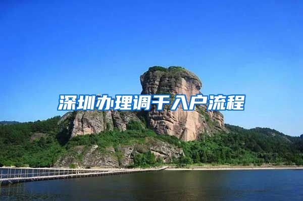 深圳办理调干入户流程