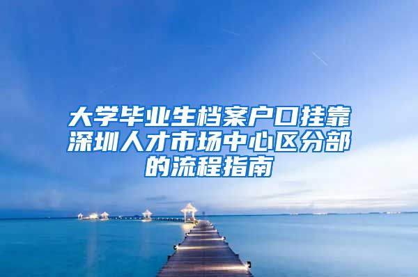 大学毕业生档案户口挂靠深圳人才市场中心区分部的流程指南