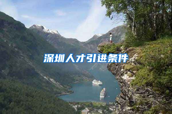 深圳人才引进条件