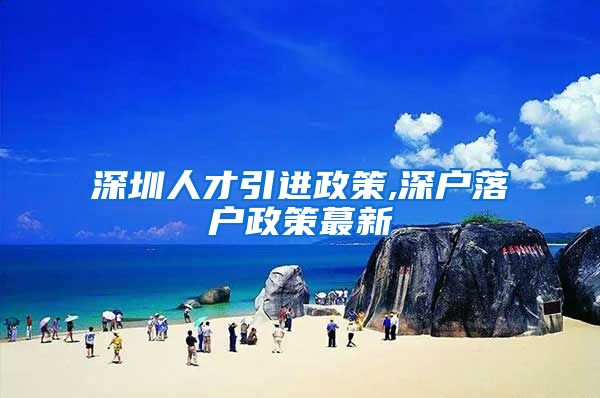 深圳人才引进政策,深户落户政策蕞新